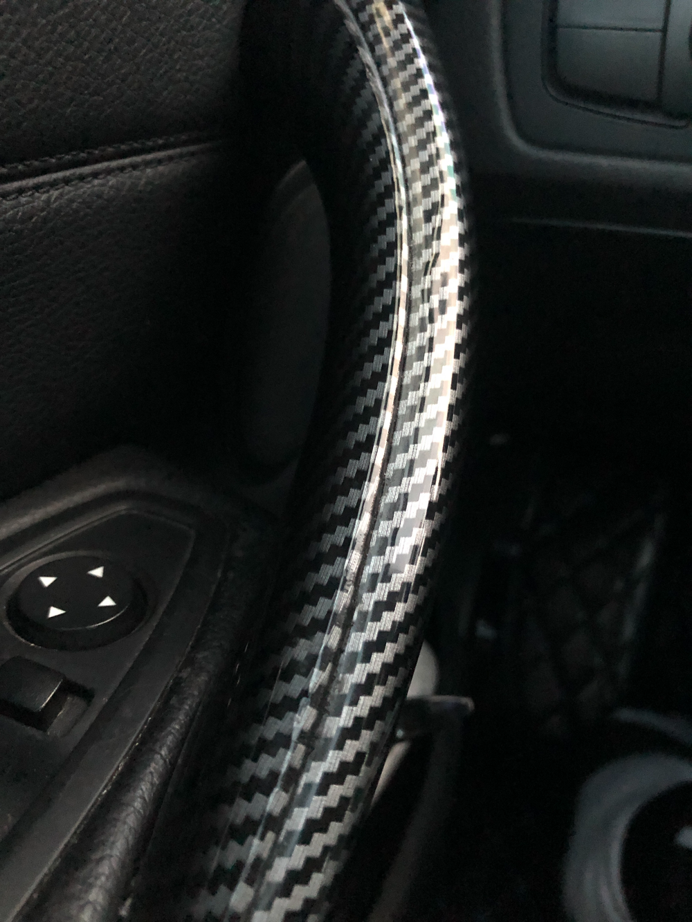 Carbon Fiber Interior Door Handle Trim - BMW F30 3 Series