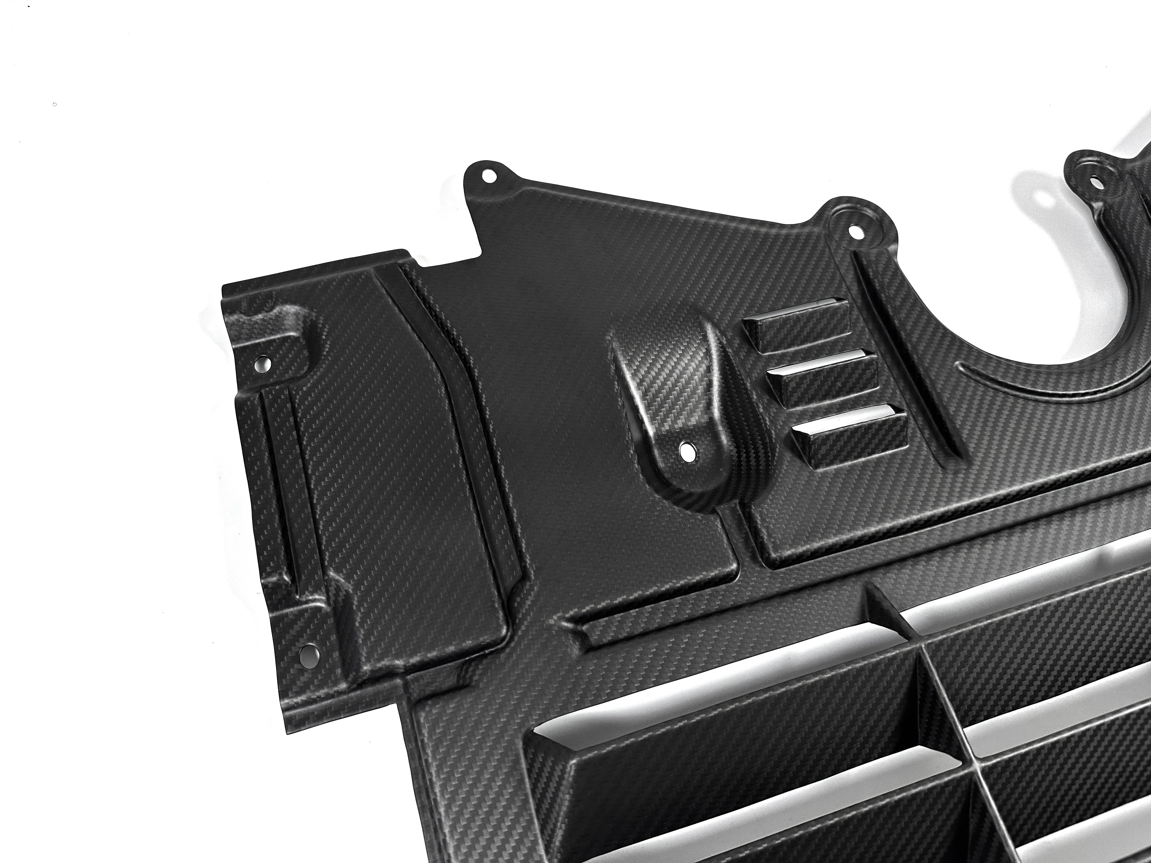 Carbon Fiber Lower Oil Cooler Guard - BMW G80 M3 & G82/G83 M4