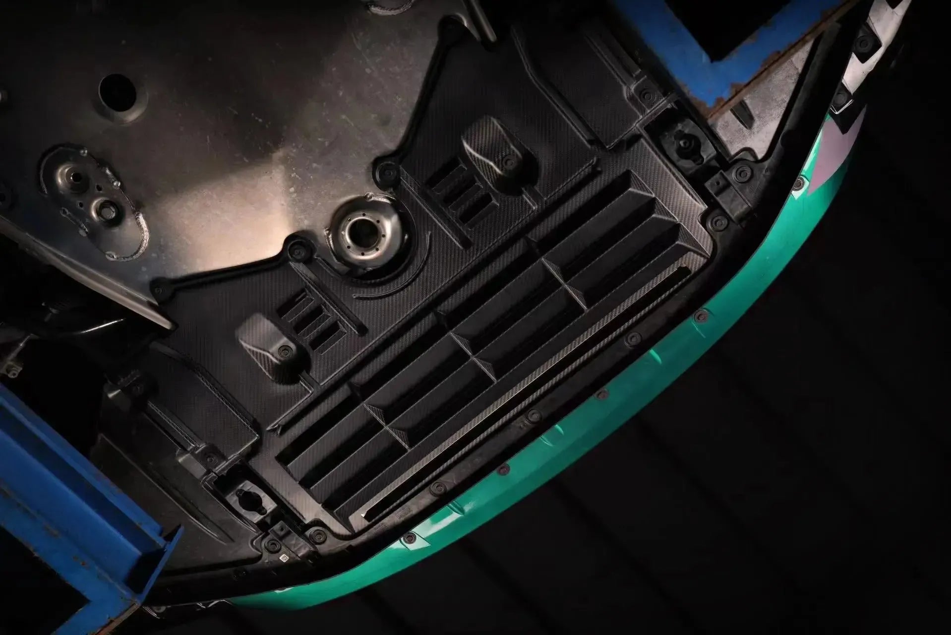 Carbon Fiber Lower Oil Cooler Guard - BMW G80 M3 & G82/G83 M4