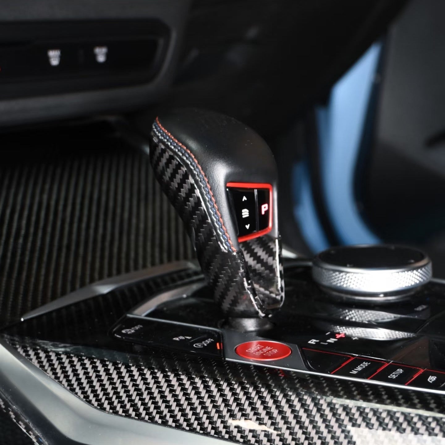 Carbon Fiber M Gear Shifter Cover - BMW G-Chassis
