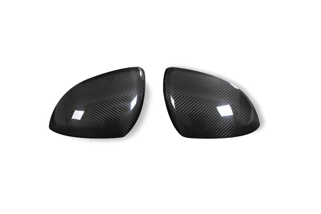 Carbon Fiber Mirror Cap Set - Mercedes Benz W206 C43 & C63 AMG C-Class & W223 S-Class