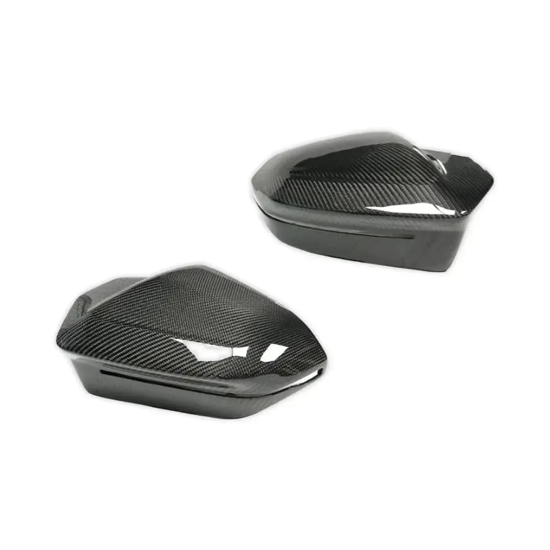 Carbon Fiber Mirror Caps Set - G60 5 Series & G70 7 Series & G45 X3