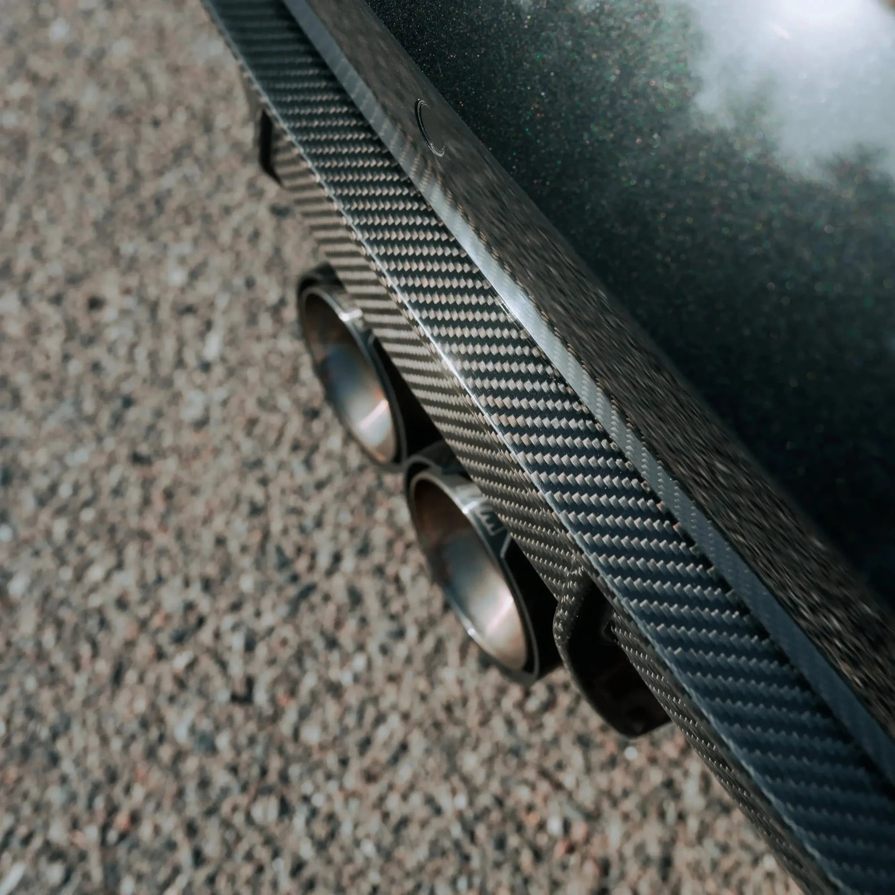 Carbon Fiber Rear Diffuser Trim - BMW G80 M3 & G82/G83 M4