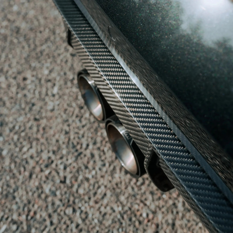 Carbon Fiber Rear Diffuser Trim - BMW G80 M3 & G82/G83 M4
