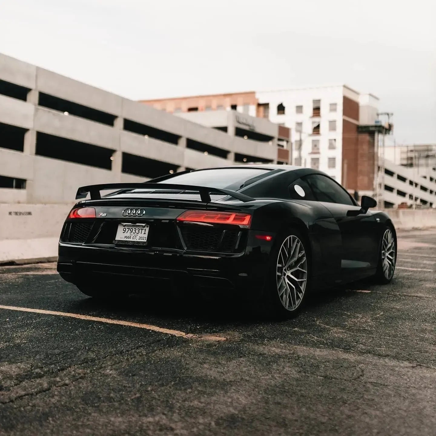 Carbon Fiber Rear Wing - Audi R8 V10 Gen 1