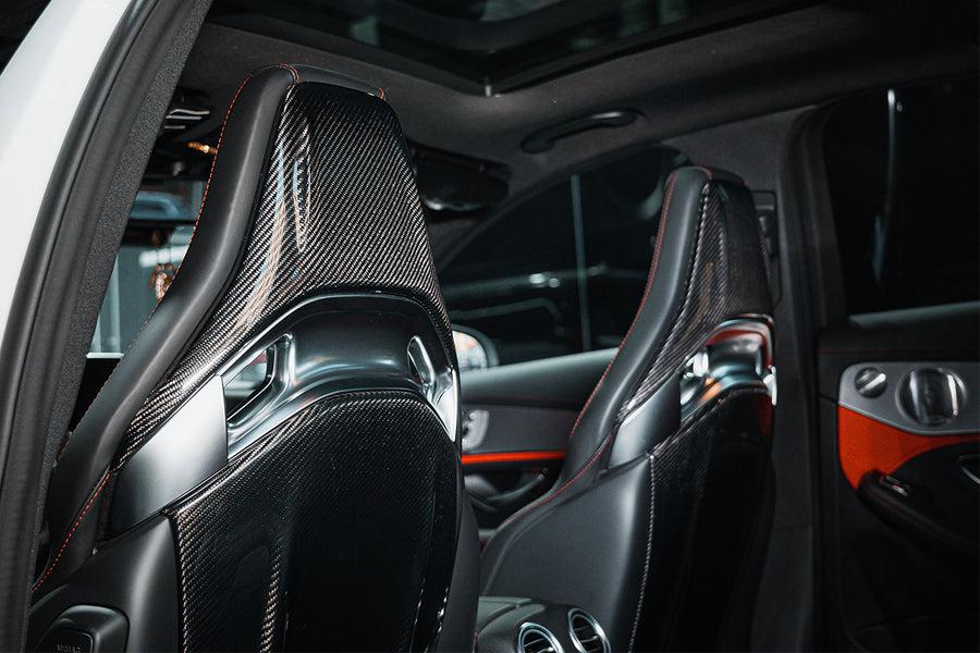 Mercedes W177 / W118 Carbon Fibre Seat Back Covers