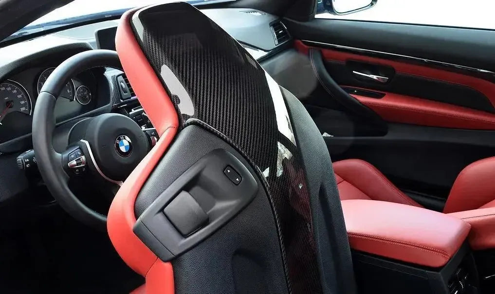 Carbon Fiber Seat Back Covers - BMW F80 M3 | F82 / F83 M4