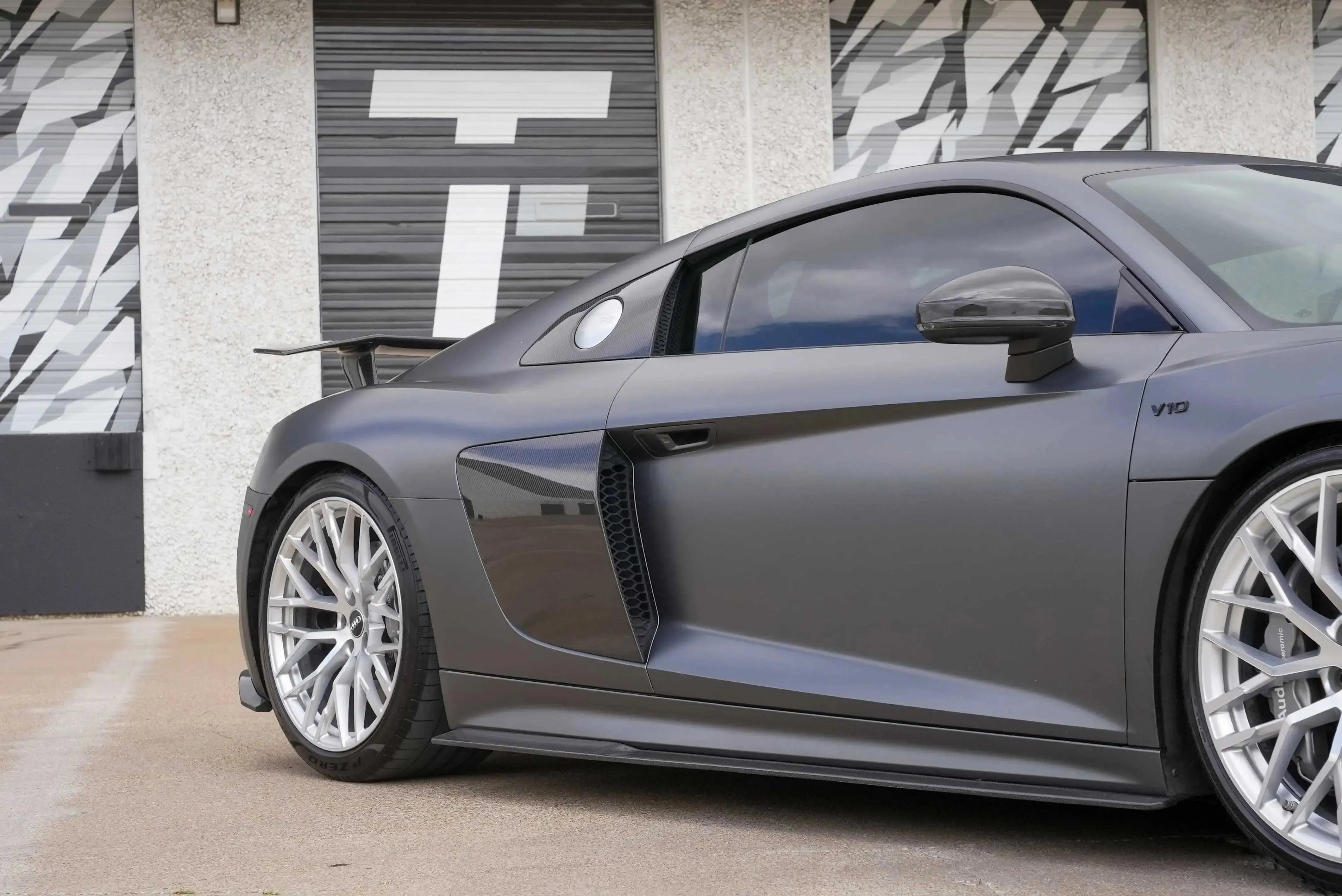 Carbon Fiber Side Skirts - Audi R8 V10 Gen 2