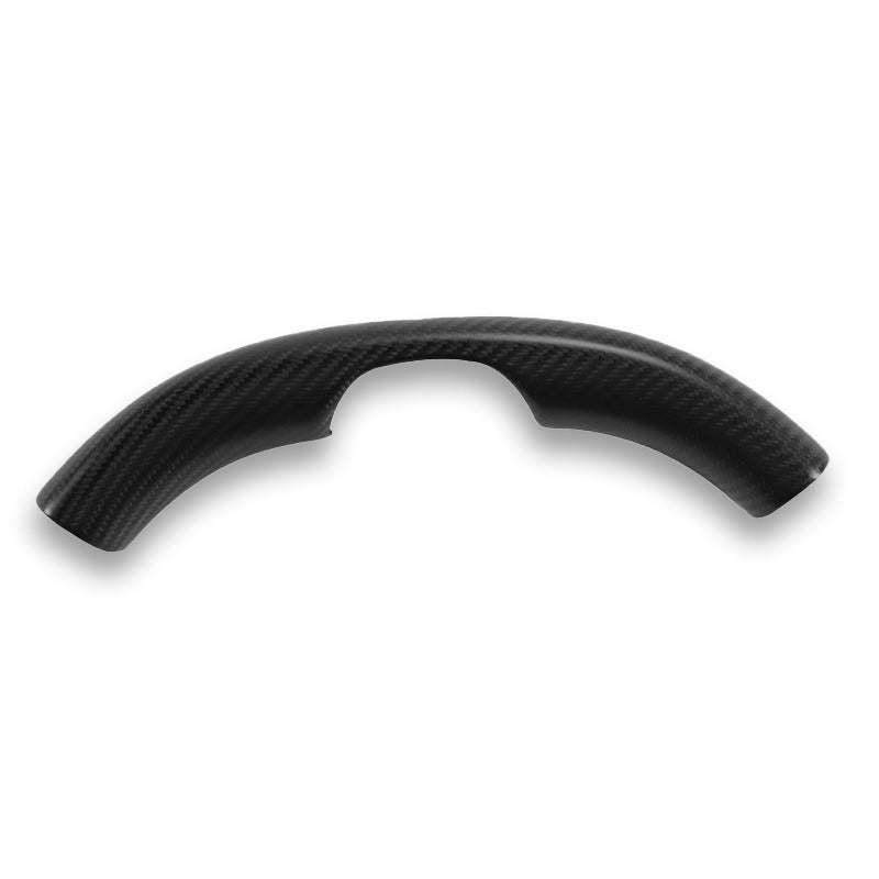 Carbon Fiber Steering Wheel Bottom Cover - Tesla Model 3 & Y