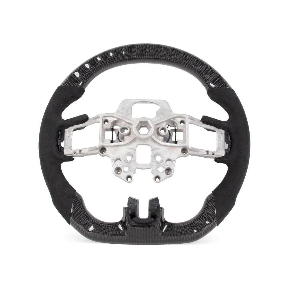 Carbon Fiber Steering Wheel - Ford Mustang S550 (LCI)