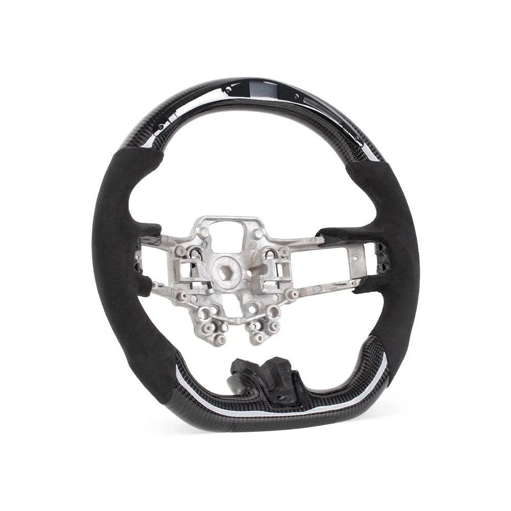 Carbon Fiber Steering Wheel - Ford Mustang S550 (LCI)