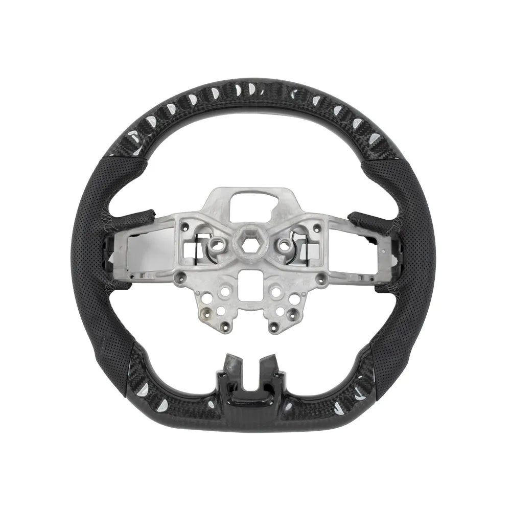 Carbon Fiber Steering Wheel - Ford Mustang S550 (LCI)