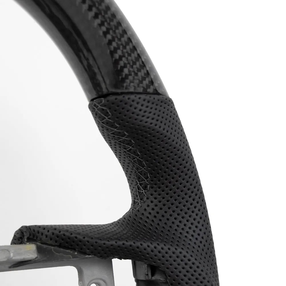 Carbon Fiber Steering Wheel - Ford Mustang S550 (LCI)