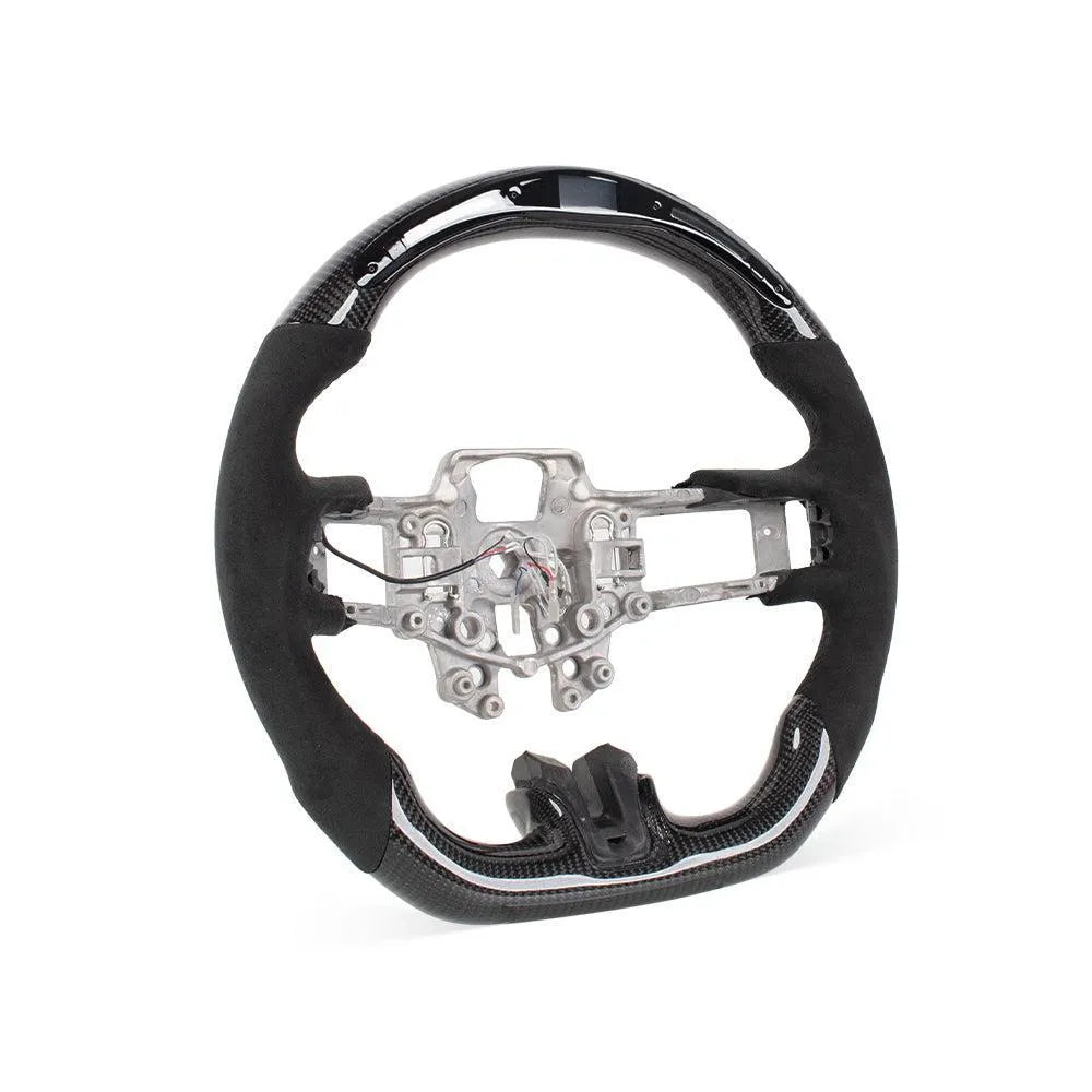 Carbon Fiber Steering Wheel - Ford Mustang S550 (Pre-LCI)