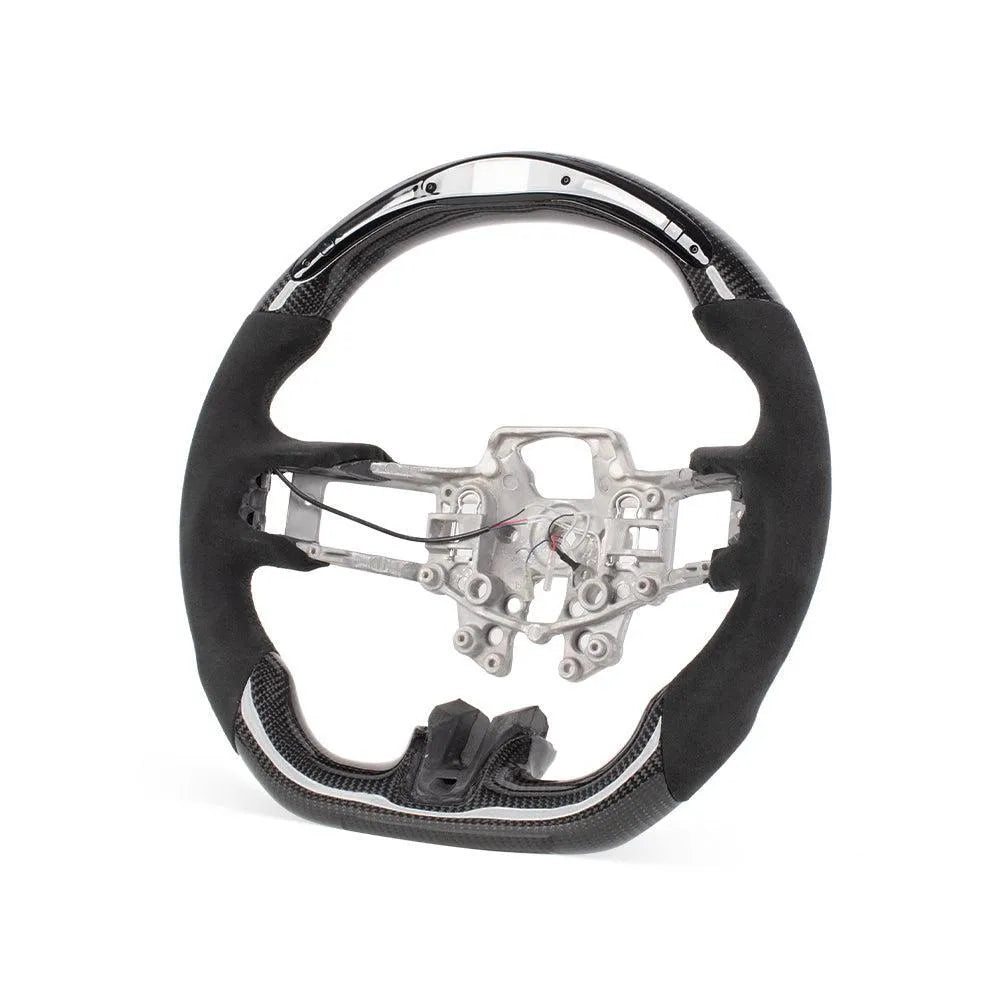 Carbon Fiber Steering Wheel - Ford Mustang S550 (Pre-LCI)