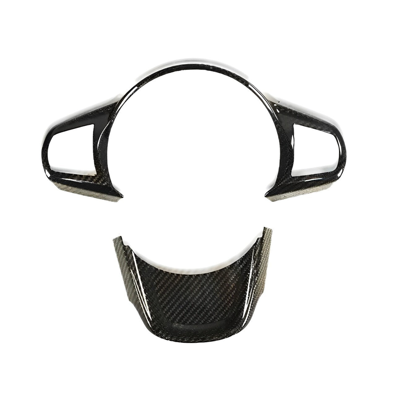 Carbon Fiber Steering Wheel Trim - Toyota A90 Supra