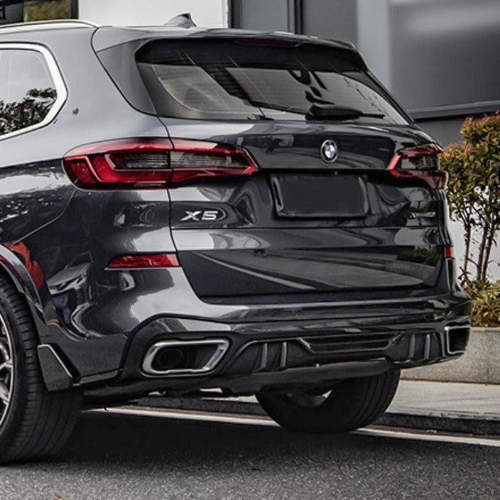MP Style Carbon Fiber Rear Spitter - BMW G05 X5