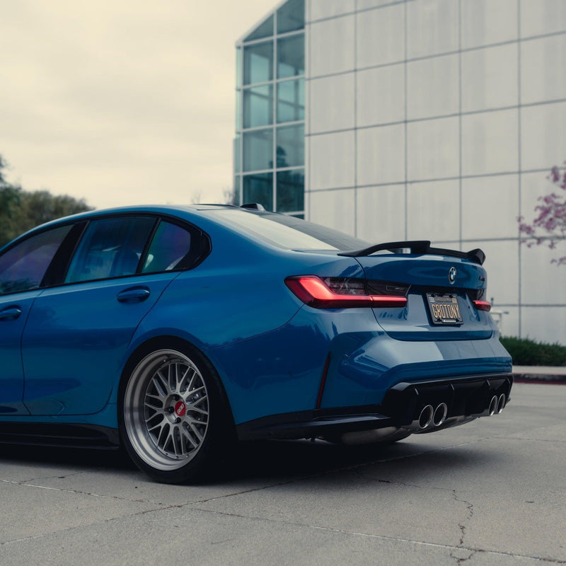 V Style Carbon Fiber Rear Spoiler - BMW G80 M3 & G82 & G83 M4