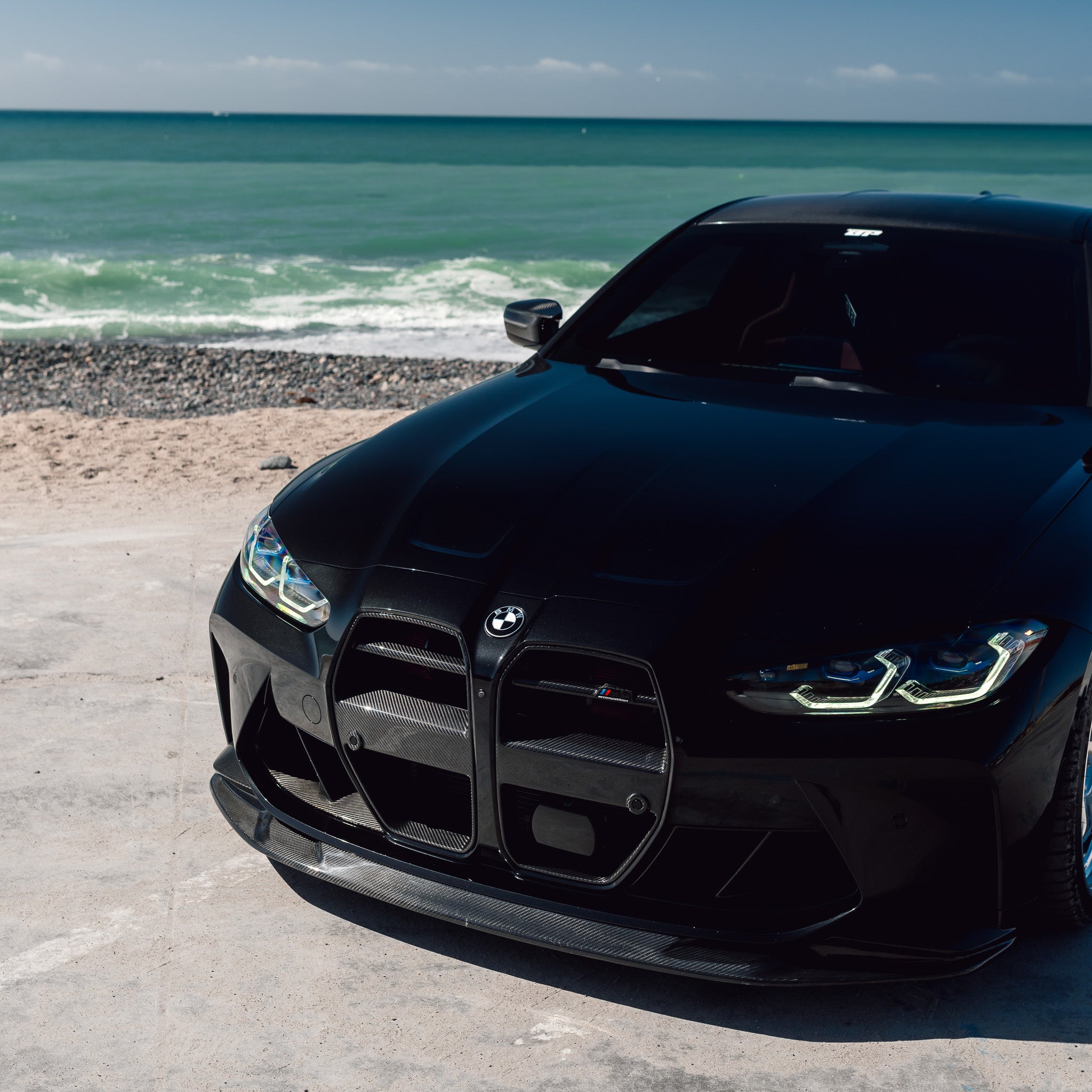 V Style Carbon Fiber Front Grilles - BMW G80 M3 & G82/G83 M4