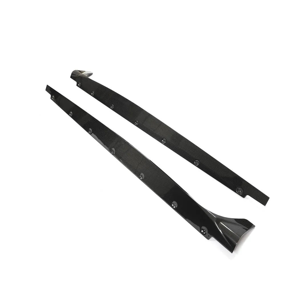 ED Style Carbon Fiber Side Skirts - Audi S5 / A5 S Line