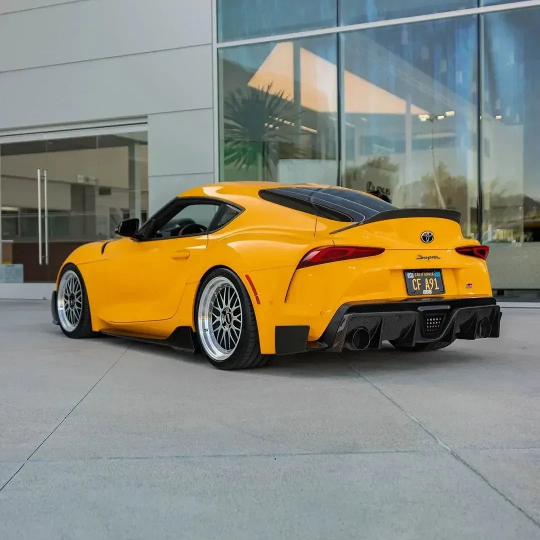 ED1 Style Carbon Fiber Trunk Spoiler - Toyota A90 GR Supra