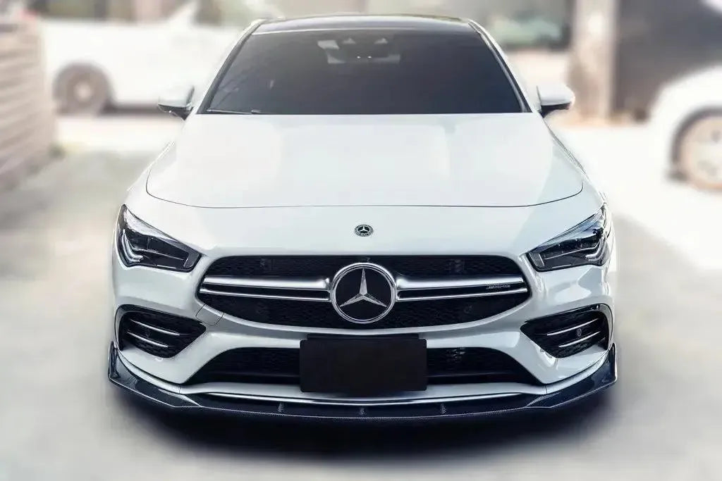 FD Style Carbon Fiber Front Lip - Mercedes Benz C118 / W118 CLA-Class