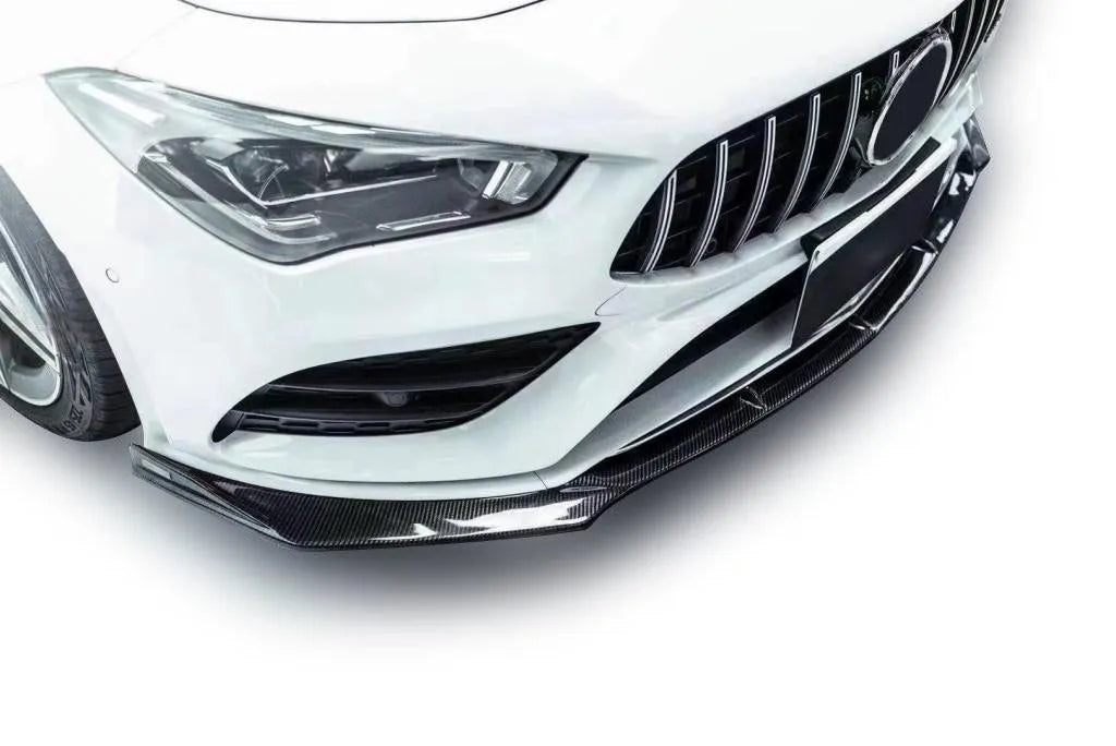 FD Style Carbon Fiber Front Lip - Mercedes Benz C118 / W118 CLA-Class