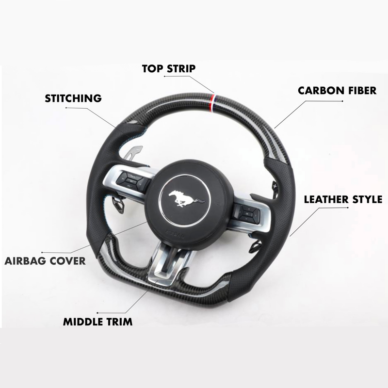 Ford Mustang - Full Custom Steering Wheel