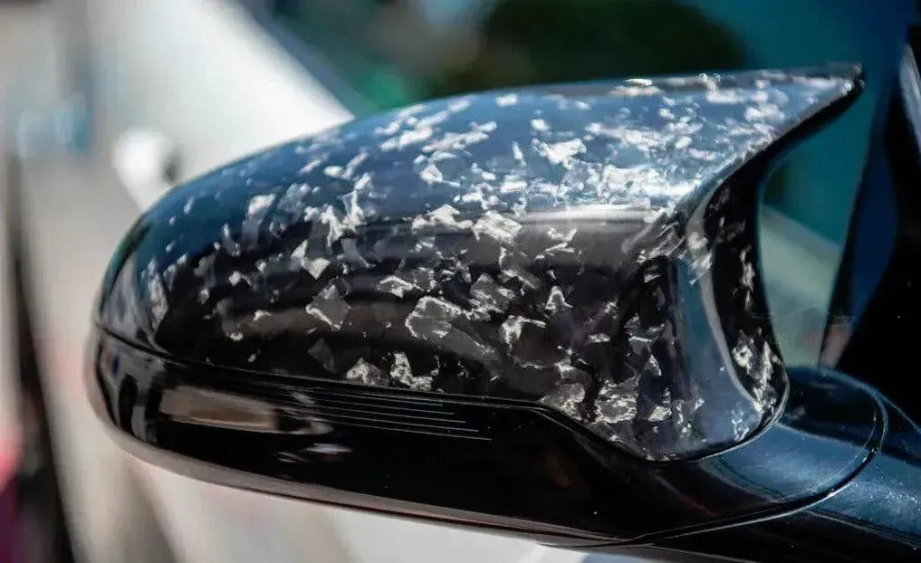 Forged Carbon Fiber Mirror Cap Set - BMW F80 M3, F82 / F83 M4, & F87 M2C