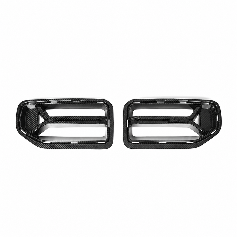 CSL Style Carbon Fiber Front Grilles - BMW G87 M2