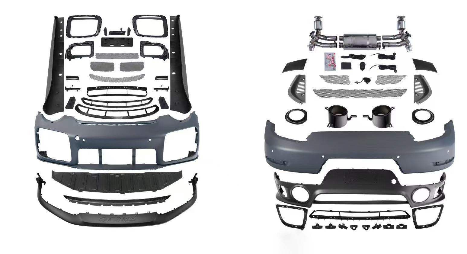 GT2RS Style Carbon Fiber Body Kit - Porsche 991 911 Carrera
