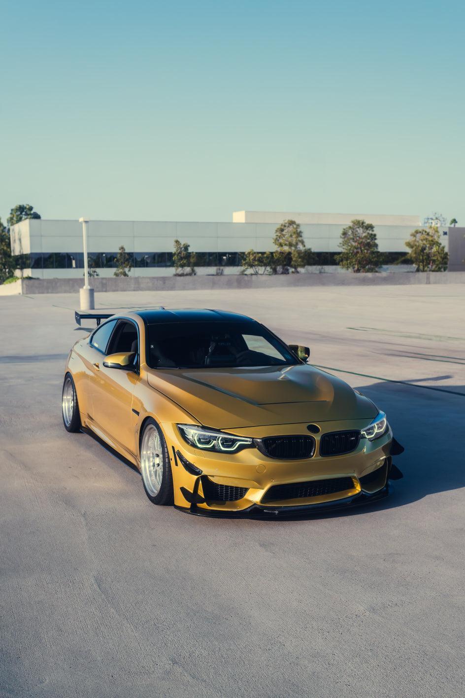 GT4 Style Carbon Fiber Front Canard - BMW F80 M3 & F82 / F83 M4