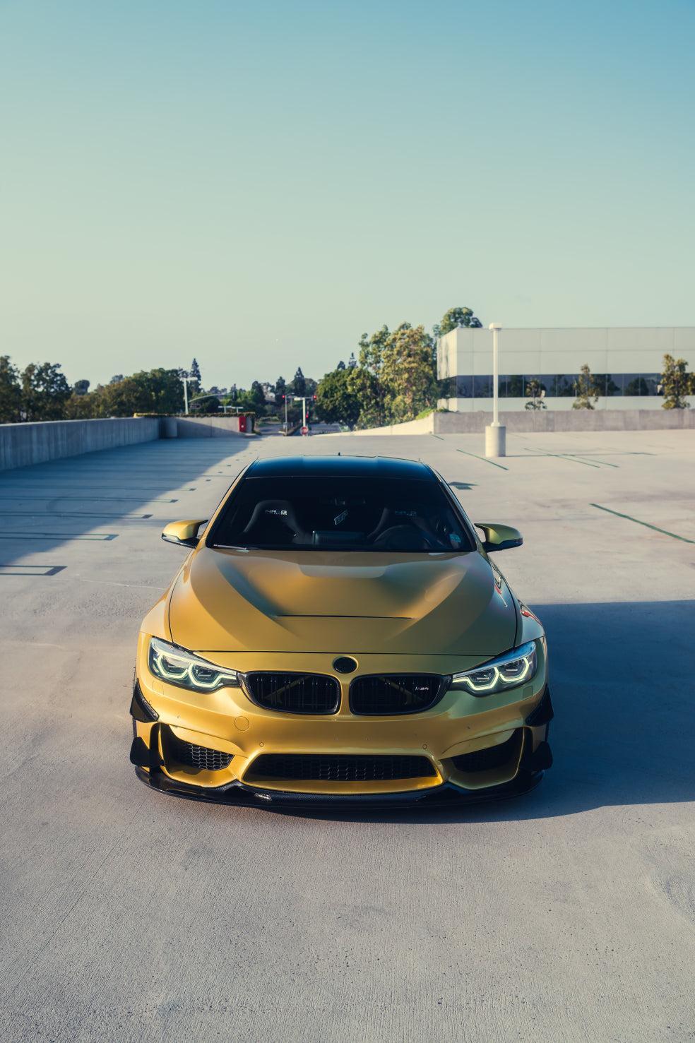 GT4 Style Carbon Fiber Front Canard - BMW F80 M3 & F82 / F83 M4