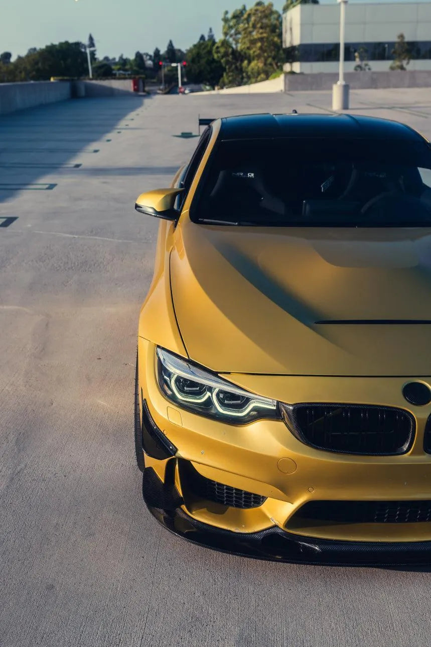 GT4 Style Carbon Fiber Front Canard - BMW F80 M3 & F82 / F83 M4