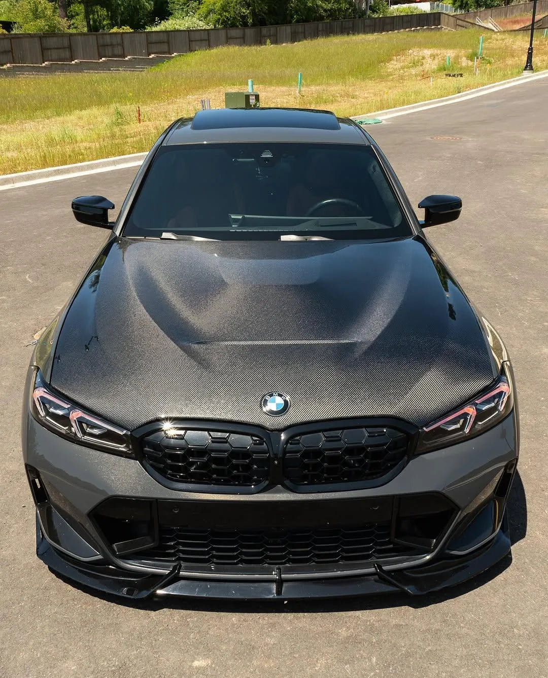 GTS Style Carbon Fiber Front Hood - BMW G20 3 Series