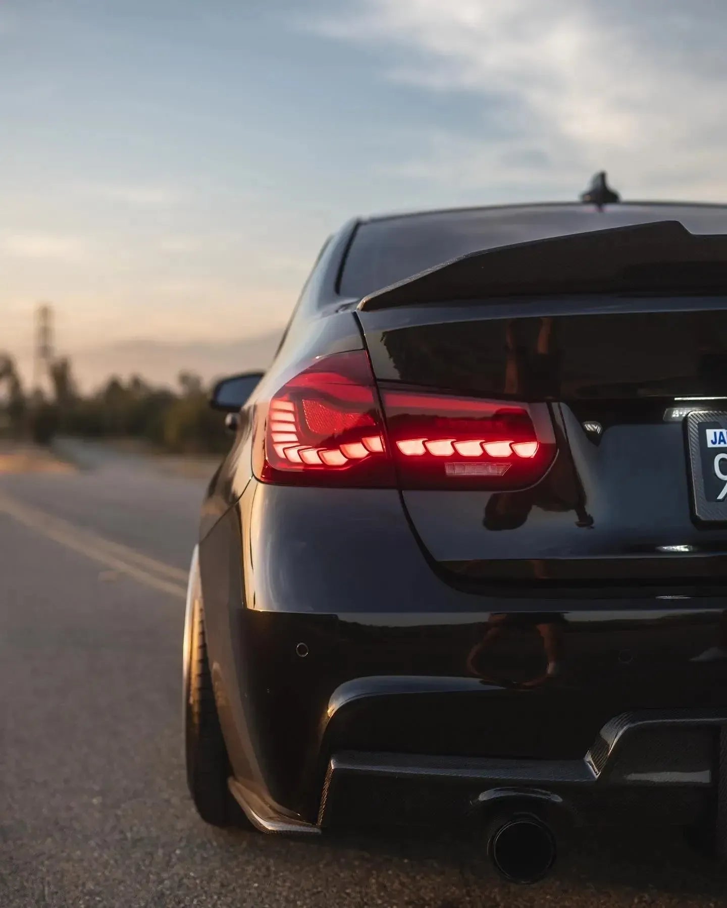GTS Style Sequential OLED Taillights - BMW F80 M3 & F30 3 Series