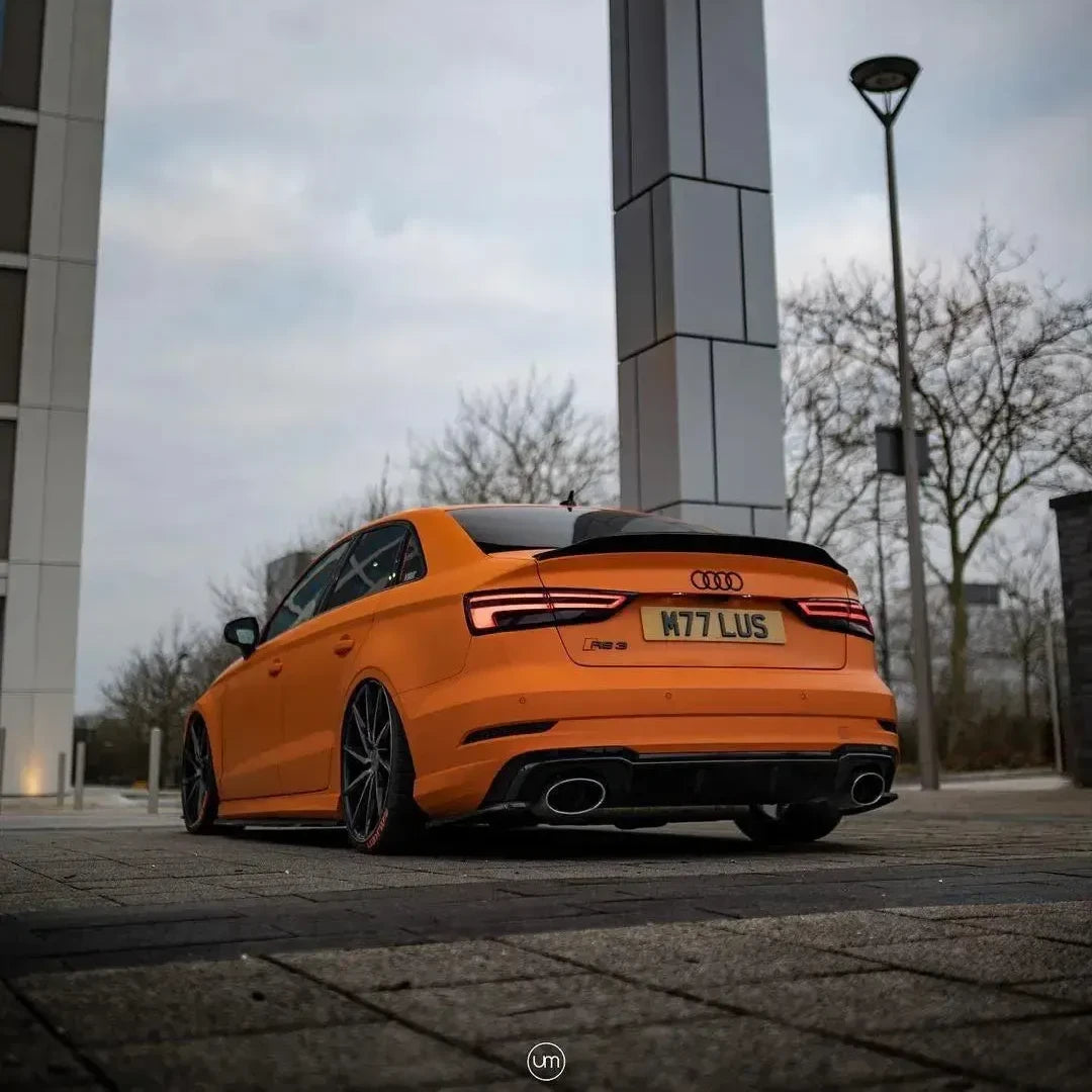 High Kick Carbon Fiber Trunk Spoiler - Audi RS3/S3/A3 8V