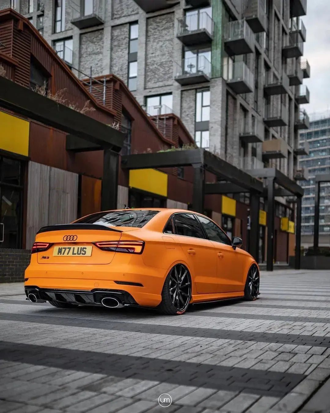 High Kick Carbon Fiber Trunk Spoiler - Audi RS3/S3/A3 8V