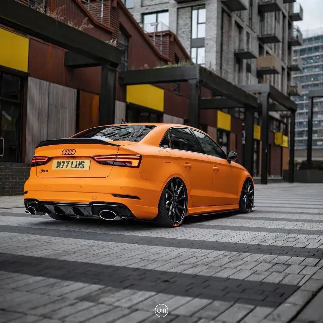 High Kick Carbon Fiber Trunk Spoiler - Audi RS3/S3/A3 8V