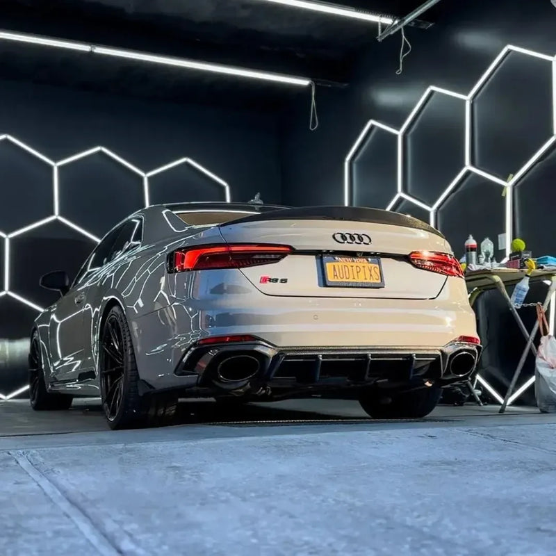 High Kick Carbon Fiber Trunk Spoiler - Audi RS5/S5/A5 B9/B9.5