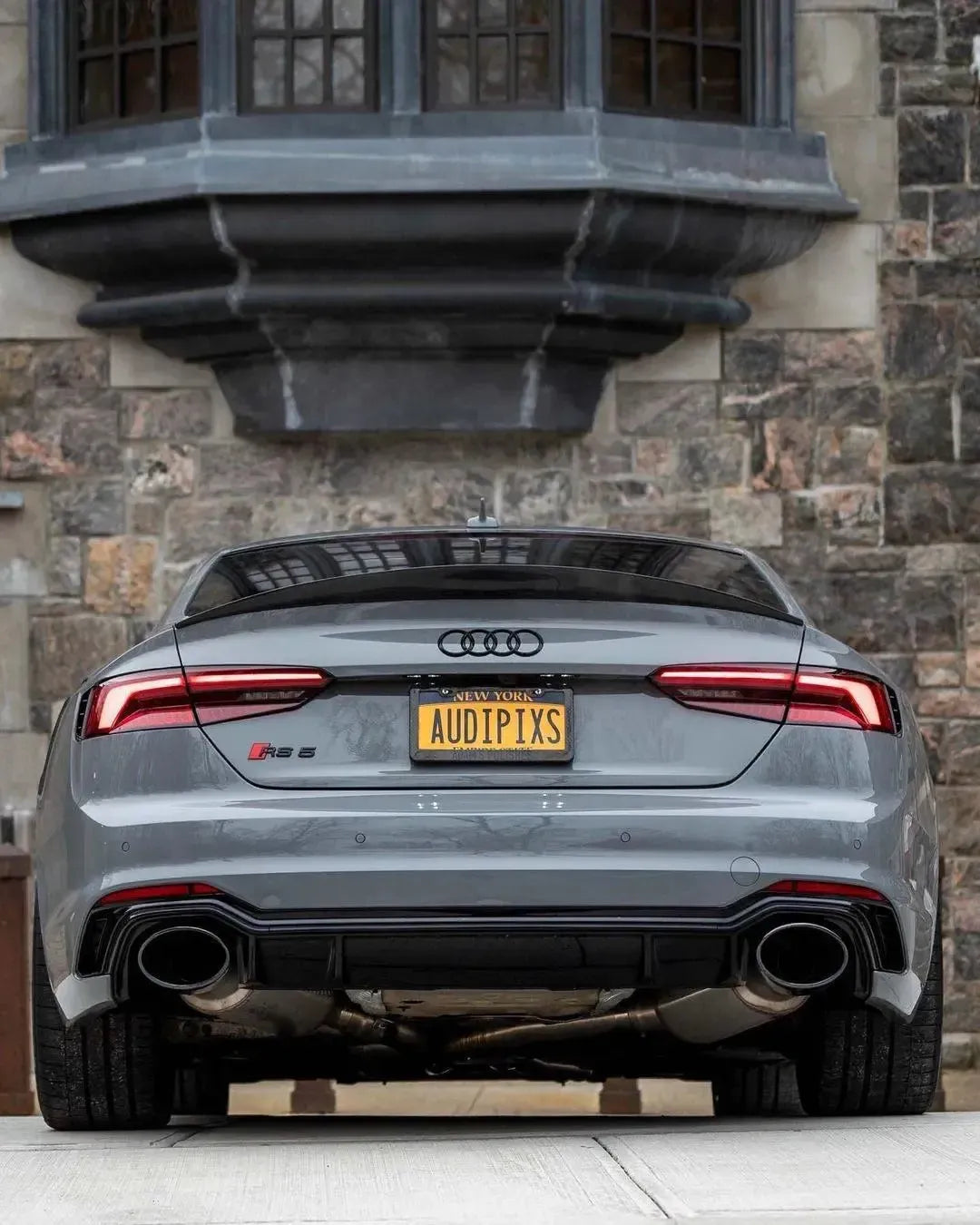 High Kick Carbon Fiber Trunk Spoiler - Audi RS5/S5/A5 B9/B9.5