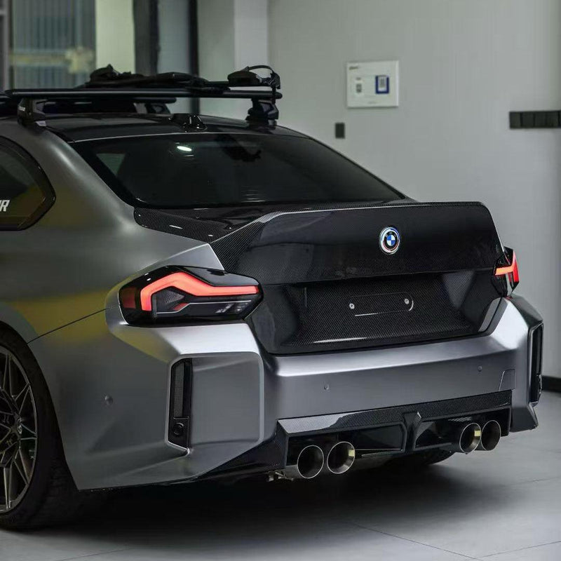 CS Style Carbon Fiber Rear Trunk - BMW G87 M2