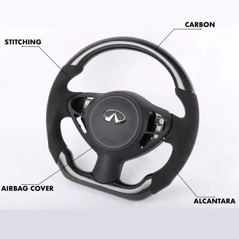 Infiniti FX35 Style - Full Custom Steering Wheel