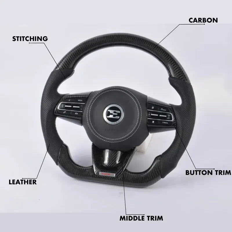 Kia Stinger Style - Full Custom Steering Wheel