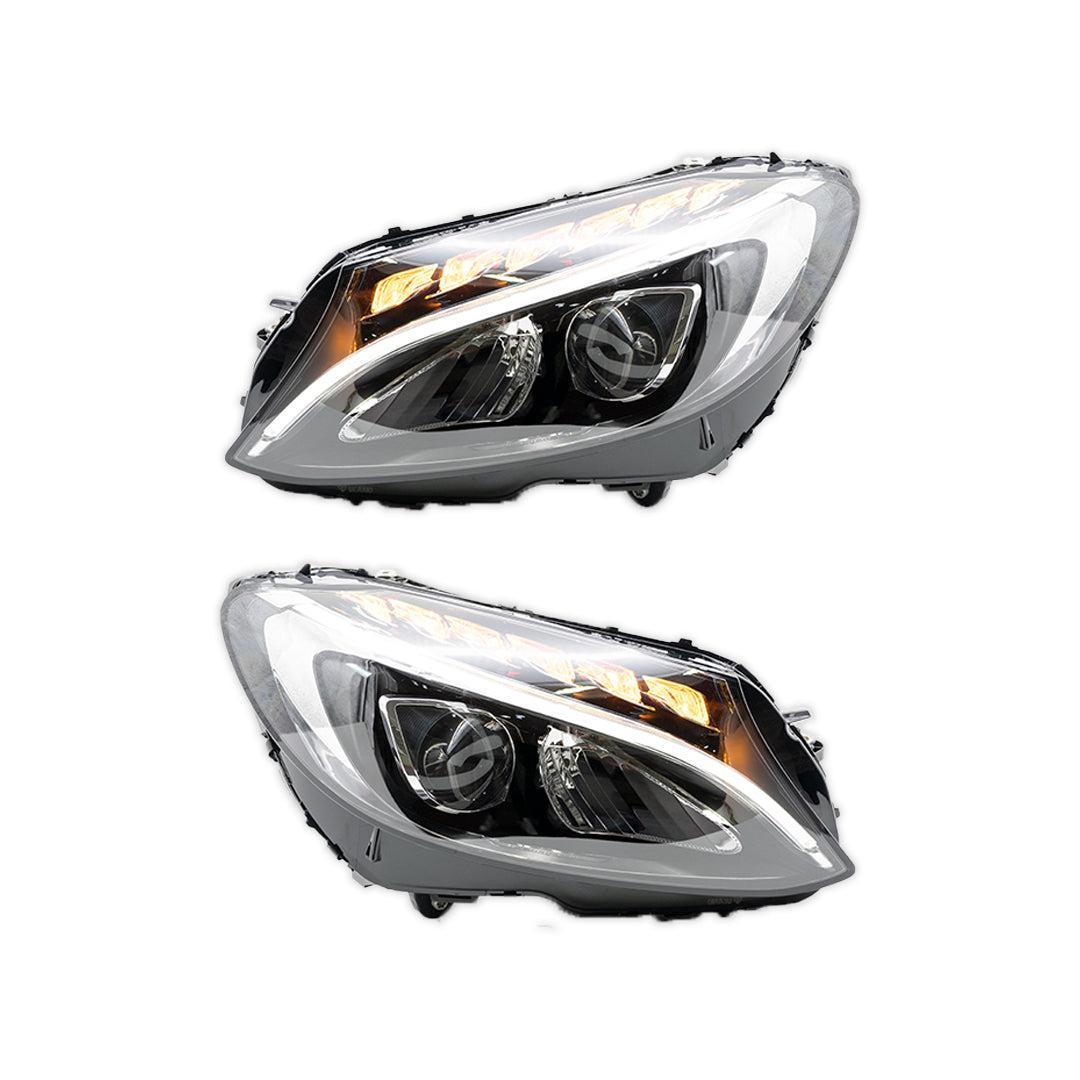 LED Headlights - Mercedes Benz W205 C Class