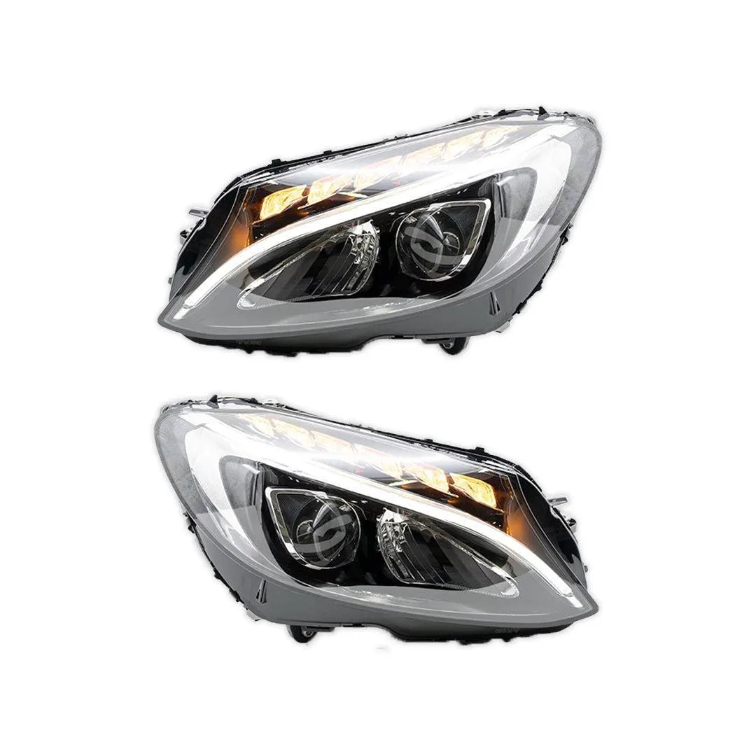 LED Headlights - Mercedes Benz W205 C Class