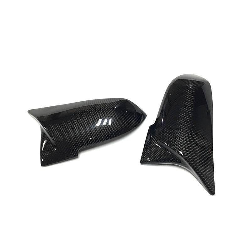 M Inspired Carbon Fiber Mirror Cap Set - BMW F Chassis | F87 M2