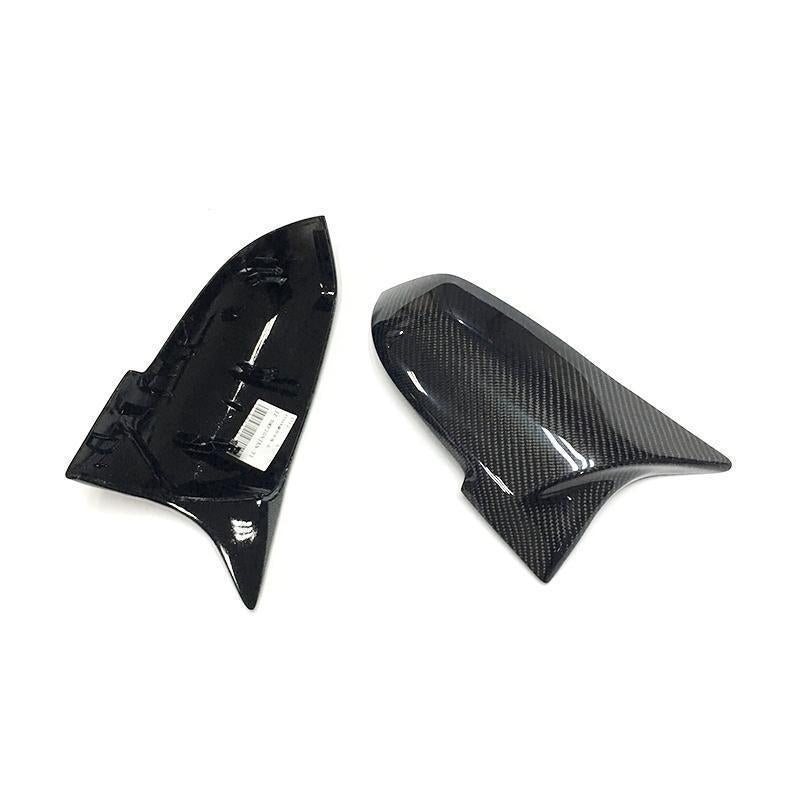 M Inspired Carbon Fiber Mirror Cap Set - BMW F Chassis | F87 M2