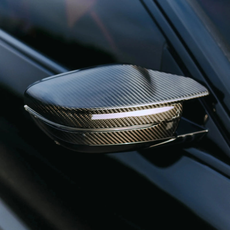 M Style Carbon Fiber Mirror Cap Set - BMW G42 2 Series M240i
