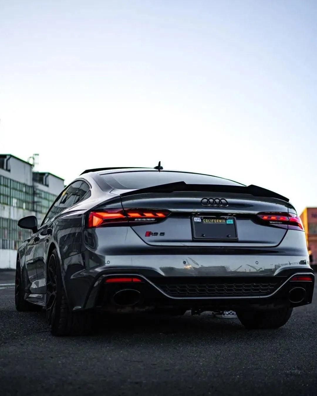 M4 Style Carbon Fiber Trunk Spoiler - Audi RS5/S5/A5 B9/B9.5